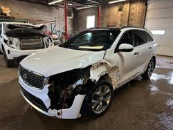 Salvage cars for sale at London, ON auction: 2016 KIA Sorento SX