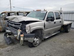 Salvage trucks for sale at Cahokia Heights, IL auction: 2007 Chevrolet Silverado K3500