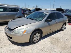 Vehiculos salvage en venta de Copart Haslet, TX: 2005 Honda Accord LX