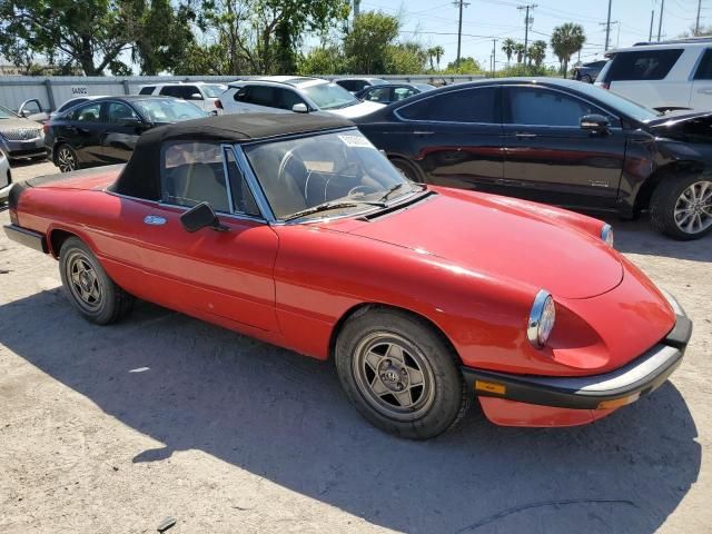 1983 Alfa Romeo Veloce 2000 Spider