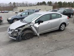 Honda Civic LX salvage cars for sale: 2015 Honda Civic LX