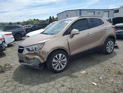 Salvage cars for sale from Copart Vallejo, CA: 2018 Buick Encore Preferred