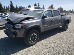 Salvage cars for sale from Copart Graham, WA: 2021 Toyota Tacoma Double Cab