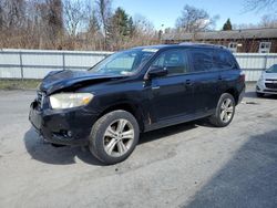 Salvage cars for sale from Copart Albany, NY: 2008 Toyota Highlander Sport