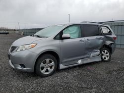Salvage cars for sale at Ottawa, ON auction: 2017 Toyota Sienna LE