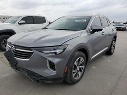 Vehiculos salvage en venta de Copart Grand Prairie, TX: 2022 Buick Envision Essence