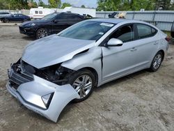 Salvage cars for sale from Copart Hampton, VA: 2019 Hyundai Elantra SEL