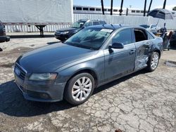 Salvage cars for sale from Copart Van Nuys, CA: 2010 Audi A4 Premium Plus