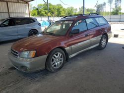 Salvage cars for sale from Copart Cartersville, GA: 2002 Subaru Legacy Outback