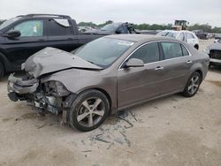 Salvage cars for sale from Copart San Antonio, TX: 2012 Chevrolet Malibu 1LT