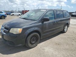 Salvage cars for sale from Copart Homestead, FL: 2012 Dodge Grand Caravan SE