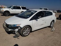 Salvage cars for sale from Copart Amarillo, TX: 2011 Honda Insight EX