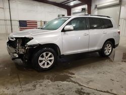 Salvage cars for sale at Avon, MN auction: 2012 Toyota Highlander Base