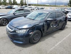 Salvage cars for sale from Copart Rancho Cucamonga, CA: 2016 Honda Civic LX