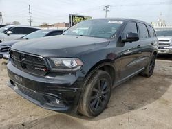 Salvage cars for sale at Chicago Heights, IL auction: 2018 Dodge Durango SXT