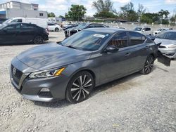 Salvage cars for sale from Copart Opa Locka, FL: 2019 Nissan Altima SR