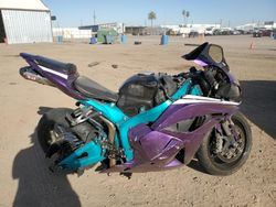Salvage motorcycles for sale at Phoenix, AZ auction: 2010 Honda CBR600 RR