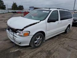 Oldsmobile Vehiculos salvage en venta: 2003 Oldsmobile Silhouette Luxury