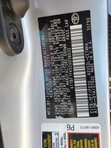 2012 Toyota Camry Base