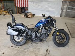 Salvage motorcycles for sale at Sikeston, MO auction: 2022 Honda CMX300 A