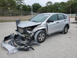 Salvage cars for sale from Copart Fort Pierce, FL: 2014 Honda CR-V LX