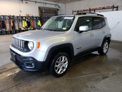 Salvage cars for sale at Candia, NH auction: 2017 Jeep Renegade Latitude