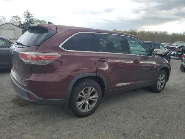 2016 Toyota Highlander LE