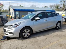 Chevrolet salvage cars for sale: 2016 Chevrolet Cruze LS