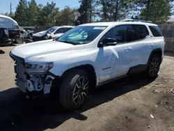 Salvage cars for sale at Denver, CO auction: 2021 GMC Acadia SLE