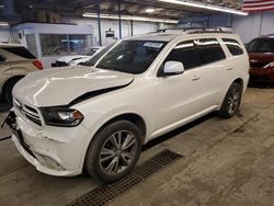 Salvage cars for sale from Copart Wheeling, IL: 2017 Dodge Durango GT