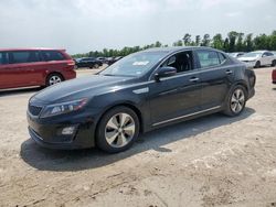 Salvage cars for sale from Copart Houston, TX: 2014 KIA Optima Hybrid