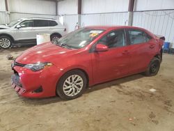 Salvage cars for sale at Pennsburg, PA auction: 2017 Toyota Corolla L