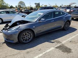 Salvage cars for sale at Van Nuys, CA auction: 2019 Tesla Model 3