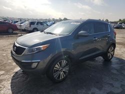 Salvage cars for sale from Copart Sikeston, MO: 2015 KIA Sportage EX