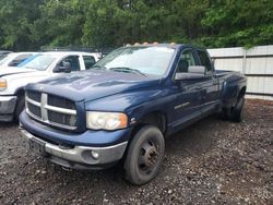 Salvage cars for sale from Copart Lufkin, TX: 2003 Dodge RAM 3500 ST