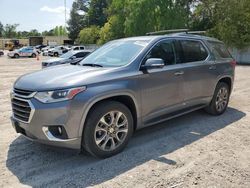 Salvage cars for sale at Knightdale, NC auction: 2019 Chevrolet Traverse Premier