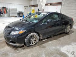 Salvage cars for sale at Leroy, NY auction: 2012 Honda Civic LX