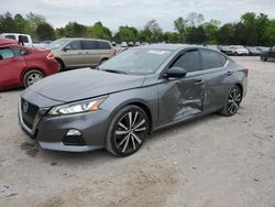 Nissan salvage cars for sale: 2020 Nissan Altima SR