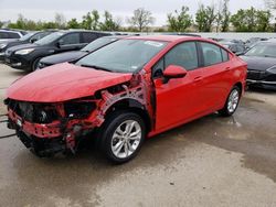 Salvage cars for sale at Bridgeton, MO auction: 2019 Chevrolet Cruze LS