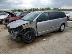 Salvage cars for sale from Copart Louisville, KY: 2017 Dodge Grand Caravan SE