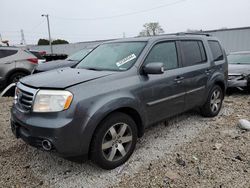 Salvage cars for sale from Copart Franklin, WI: 2013 Honda Pilot Touring