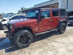 Salvage cars for sale at Riverview, FL auction: 2009 Jeep Wrangler Unlimited Sahara