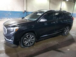 Salvage cars for sale from Copart Woodhaven, MI: 2018 GMC Terrain Denali