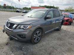 Nissan Pathfinder salvage cars for sale: 2019 Nissan Pathfinder S