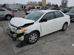 Salvage cars for sale from Copart New Orleans, LA: 2011 Toyota Corolla Base