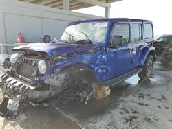 Jeep salvage cars for sale: 2019 Jeep Wrangler Unlimited Sahara