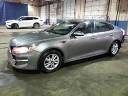 Salvage cars for sale from Copart Woodhaven, MI: 2016 KIA Optima LX