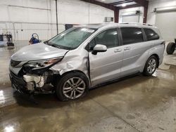 Salvage cars for sale from Copart Avon, MN: 2021 Toyota Sienna Limited