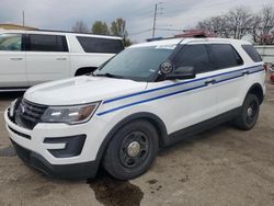 Salvage cars for sale at Moraine, OH auction: 2016 Ford Explorer Police Interceptor