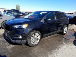 Salvage cars for sale at North Las Vegas, NV auction: 2023 Ford Edge Titanium